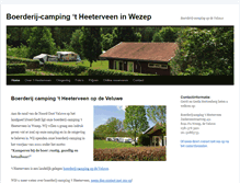 Tablet Screenshot of heeterveen.nl